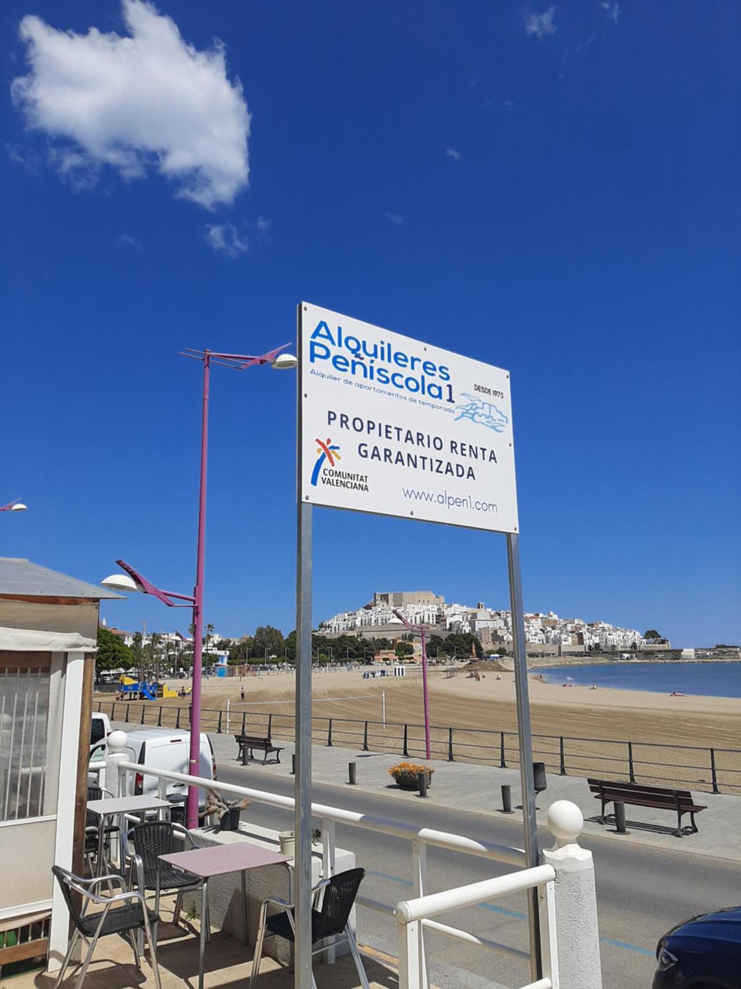 Апартаменты Alpen1 Voramar Пеньискола Экстерьер фото